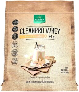 Cleanpro Whey Protein Isolado Baunilha Nutrify 900g
