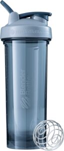 Coqueteleira BlenderBottle Pro Series para Shakes de Proteína e Pré-Treino, 946 ml, Pebble Gray
