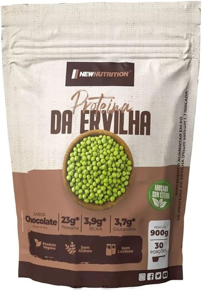 Embalagem da proteína de ervilha isolada NewNutrition