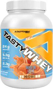 Tasty Whey Dulce de Leche 2 Lbs Adaptogen
