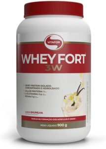 Vitafor - Whey Fort 3W - 900g - Baunilha
