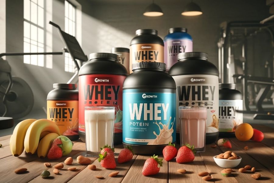 melhores sabores whey growth