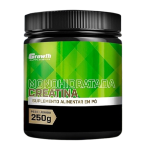 Suplemento em pó Growth Supplements Creatina Pura em pote de 250g