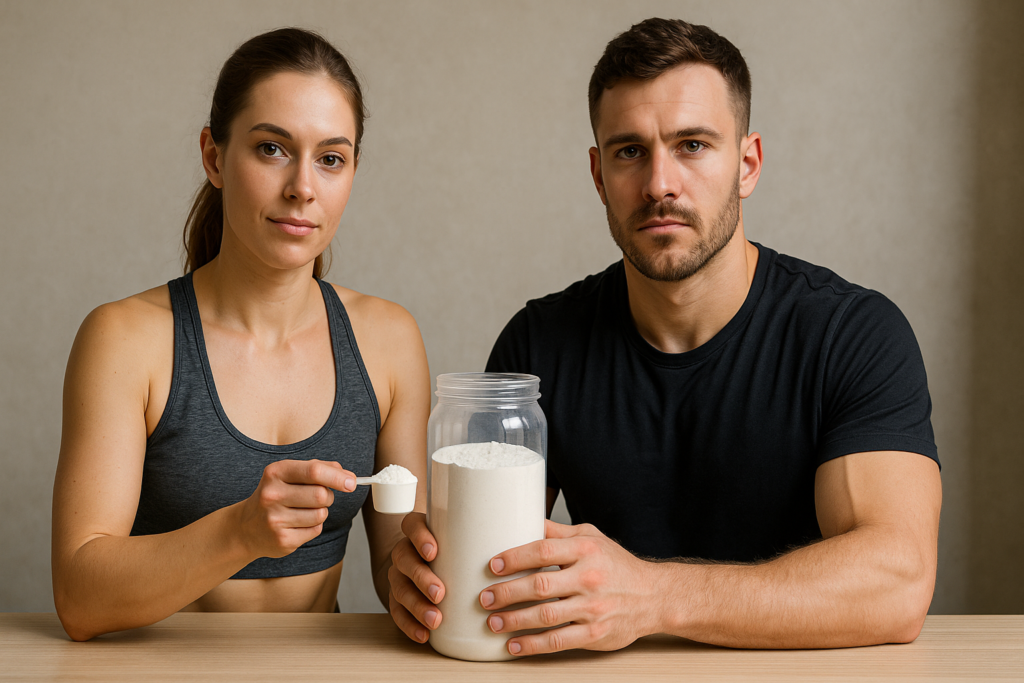 A creatina é indicada para homens e mulheres
