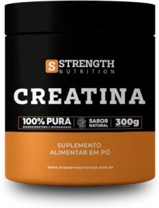 Creatina Monohidratada Micronizada 100% Pura Importada (Pote 300g)
