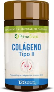 Colágeno Tipo 2 Saúde das Articulações 120 Cáps Prime Ervas
