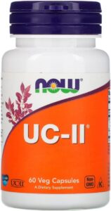 Colágeno Tipo 2 UC-II 40mg Now Foods 60 Veg Cáps Importado