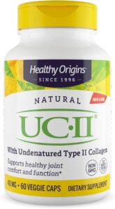 UC-II 40MG Colágeno Tipo 2 (60 Vcaps) Healthy Origins