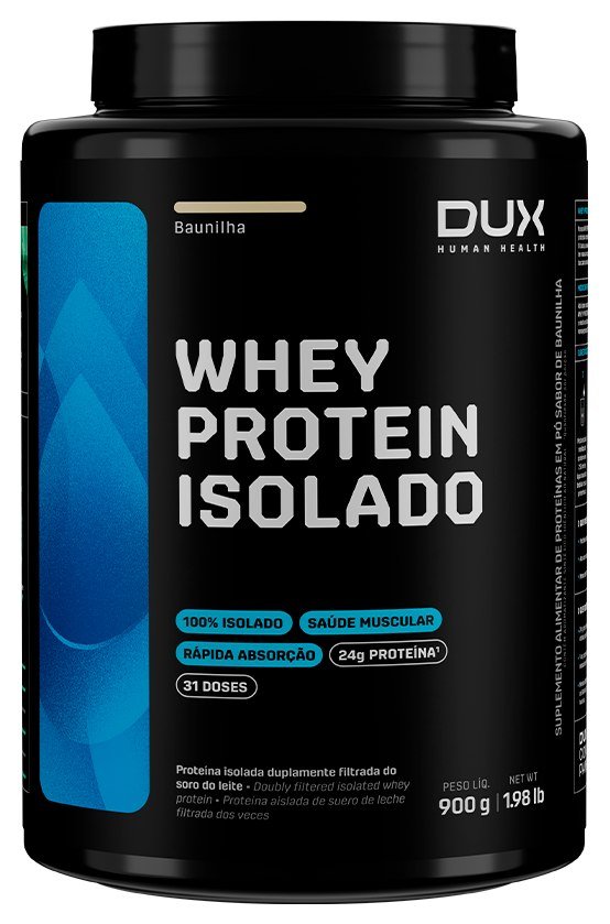 Pote do Whey Protein Isolado Dux