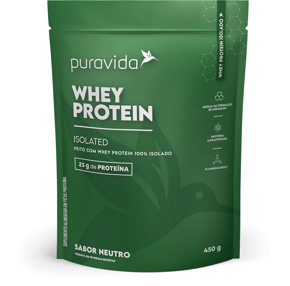 Pote do Whey 100% Isolado da Puravida