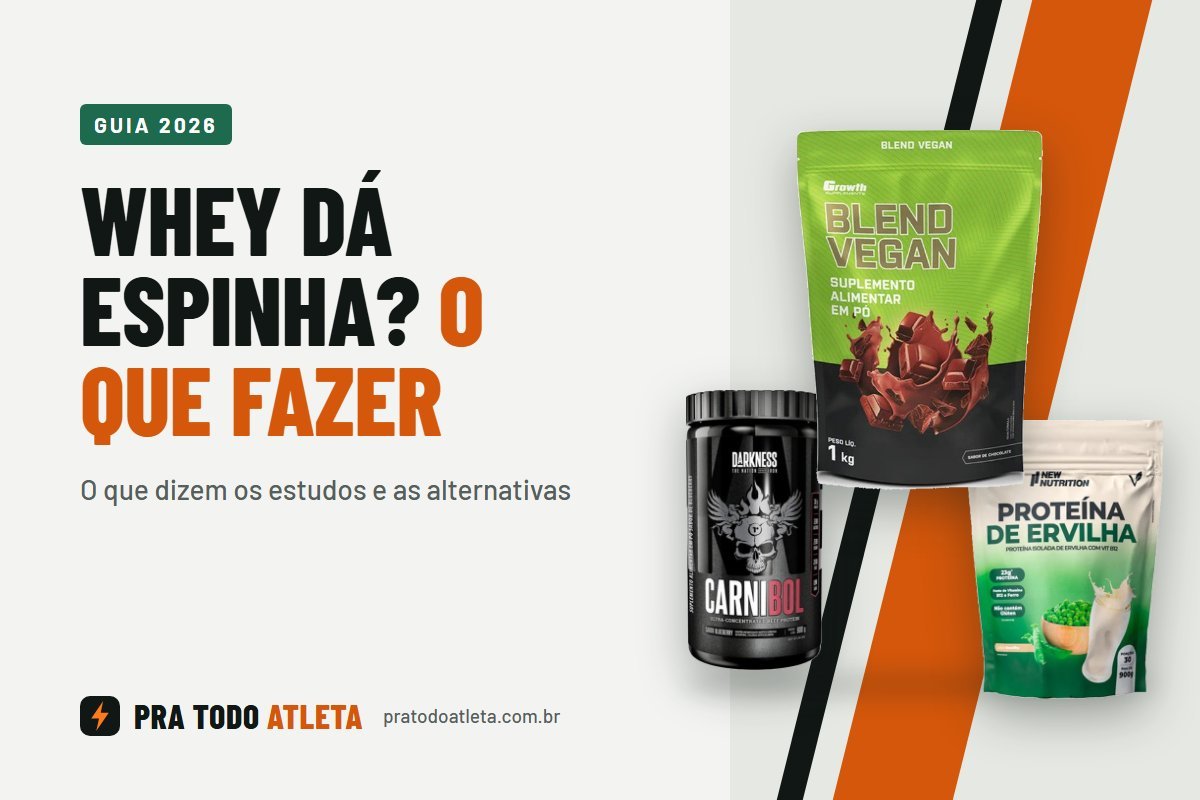 Whey dá espinha? Melhor proteína para quem tem acne