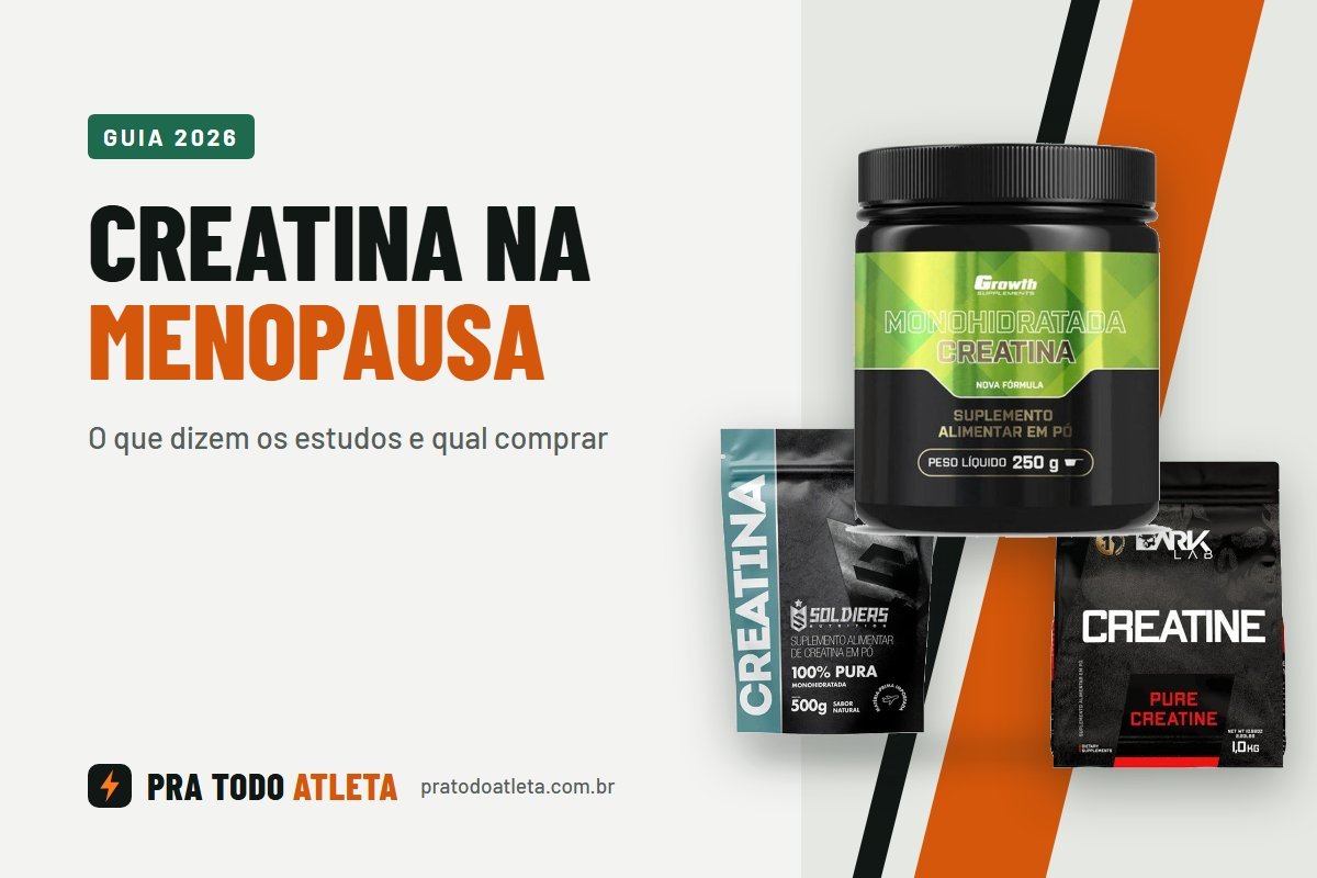 Creatina na menopausa: qual a melhor