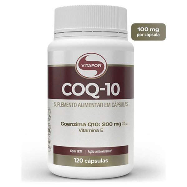 Coenzima Q10 Vitafor 120 cápsulas