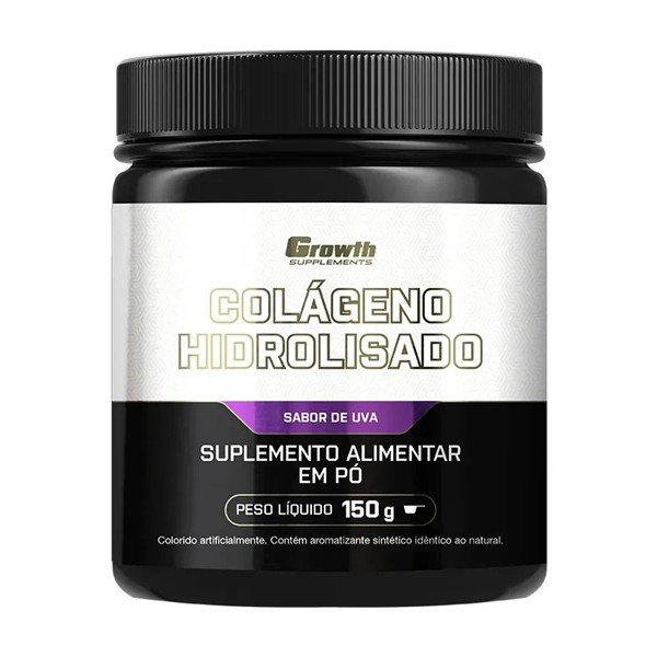 Colágeno hidrolisado Growth Supplements 150 g sabor uva