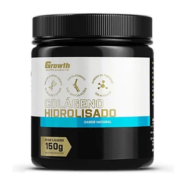 Melhor colágeno puro: Growth Colágeno Hidrolisado 150 g sabor natural