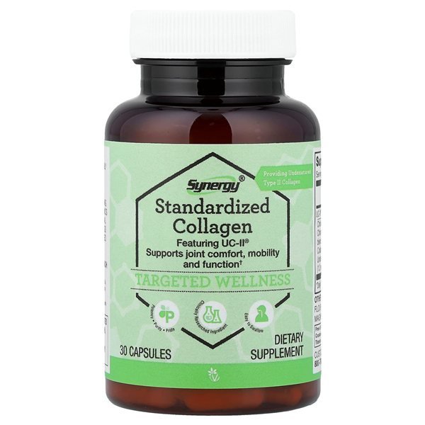 Colágeno tipo 2 importado Vitacost UC-II 40 mg, 30 cápsulas