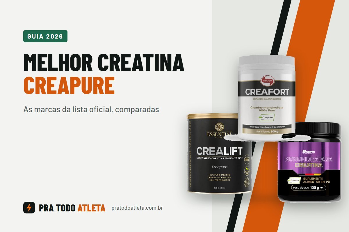 Melhor creatina Creapure