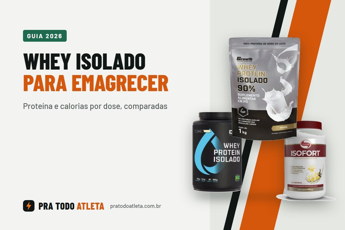 Melhor whey isolado para emagrecer