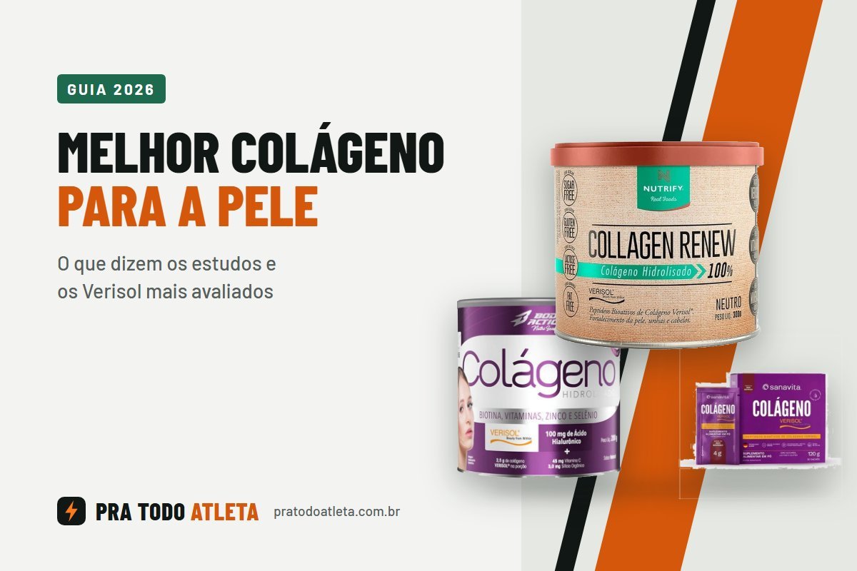 Qual o melhor colágeno para pele: colágenos com Verisol Nutrify, Body Action e Bigens