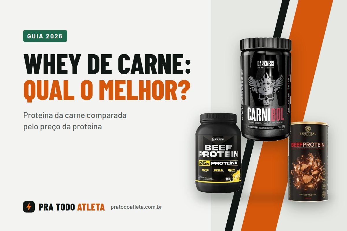 Whey de carne: qual o melhor? Proteína da carne comparada pelo preço da proteína