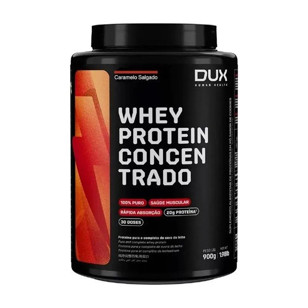 Pote do Whey Protein Concentrado da Dux