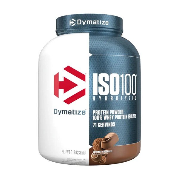 Pote do whey hidrolisado Dymatize ISO 100