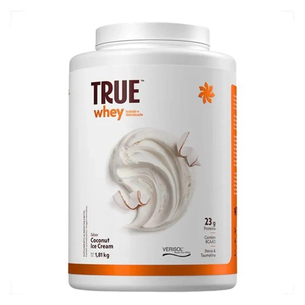 Whey hidrolisado e isolado True Whey, da True Source, 1,81 kg